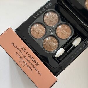 BNIB Chanel Eyeshadow Quad Les Ombres 747 Mediterraneen
